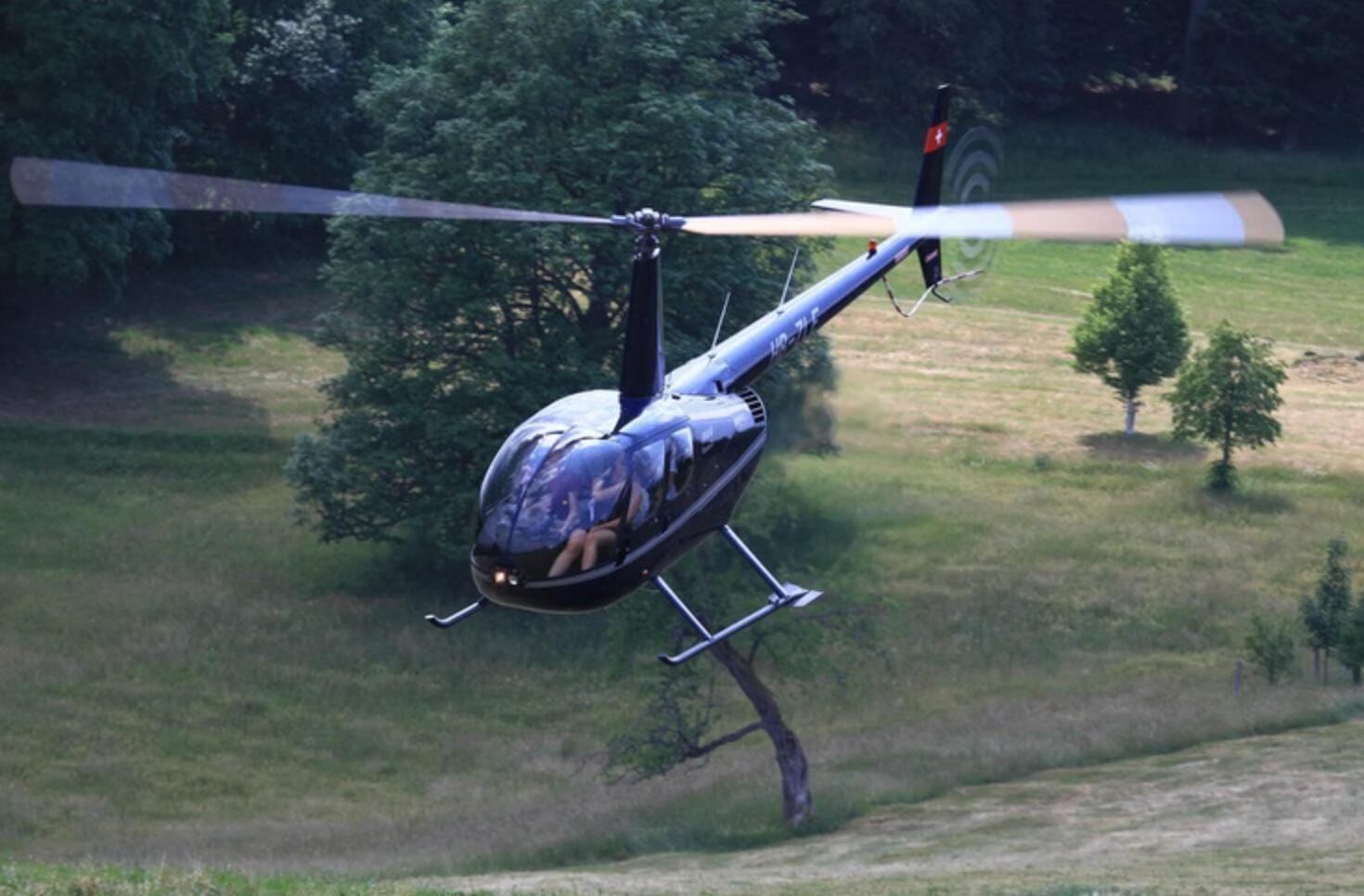 Kleiner Schwarzwald-Flug über Blauen - Belchen - Wiesental