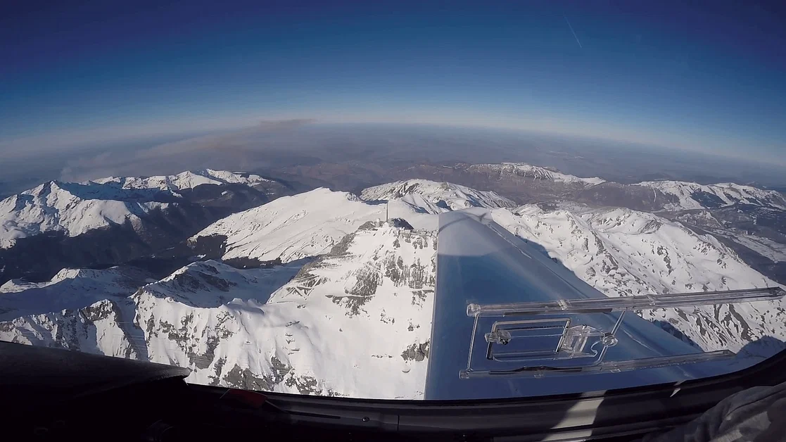 Balade Pic du Midi de Bigorre depuis le ciel