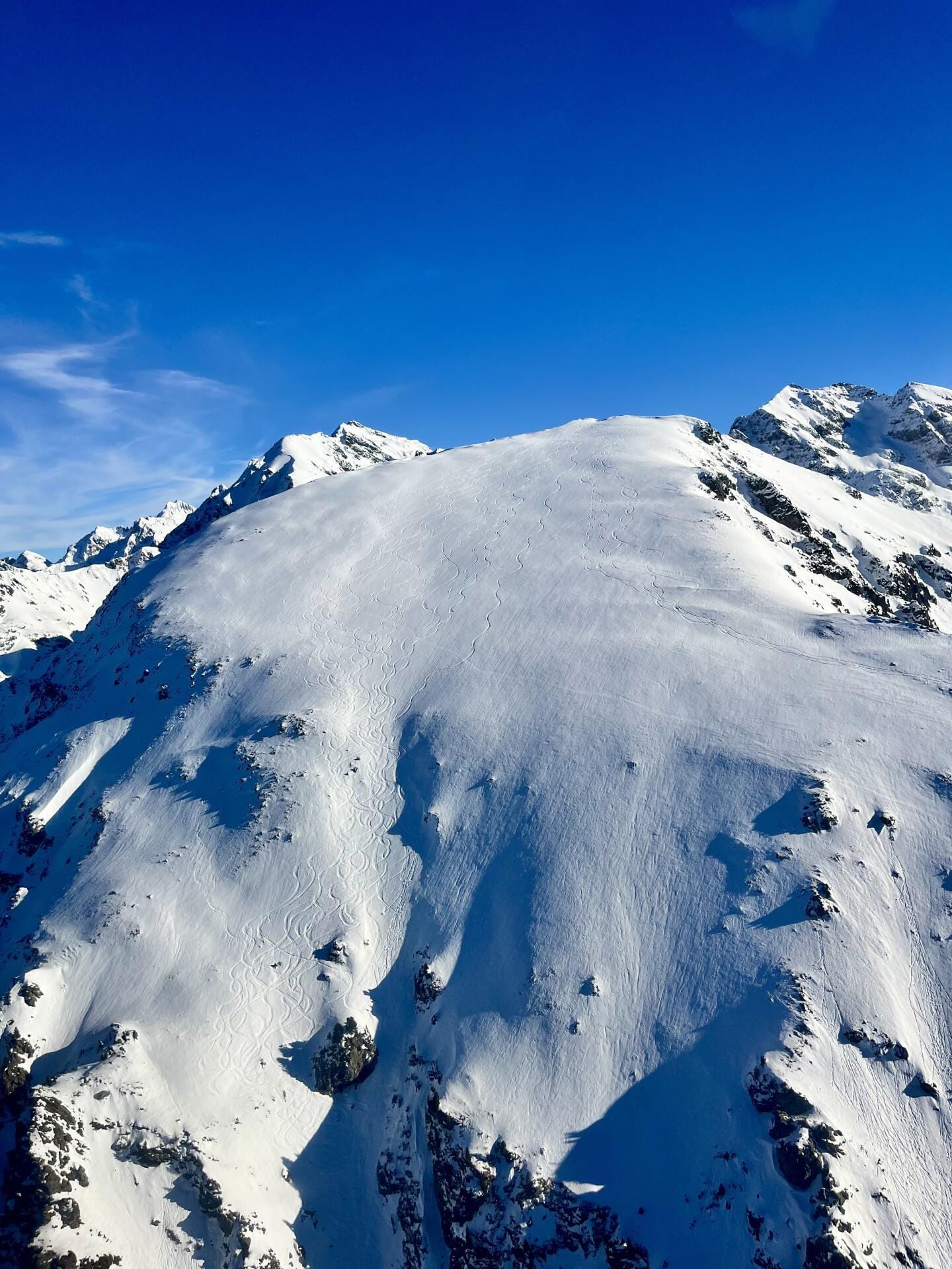 Vol au sommet des Alpes, des Écrins