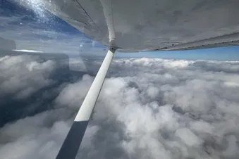 🛩️ Ganderkesee nach Frankfurt-Egelsbach 🌤️