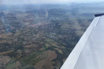 Vol sur le Massif central (3 passagers)