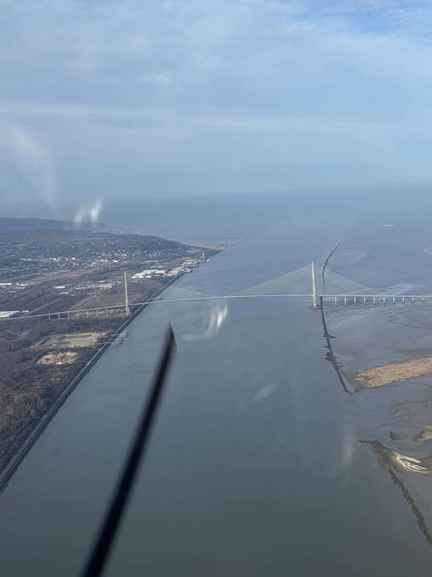 Survol du Havre, Étretat, Deauville