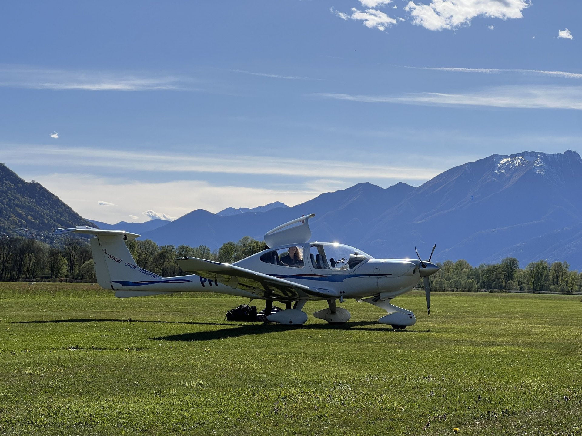 Sight seeing flight over Amsterdam and Texel