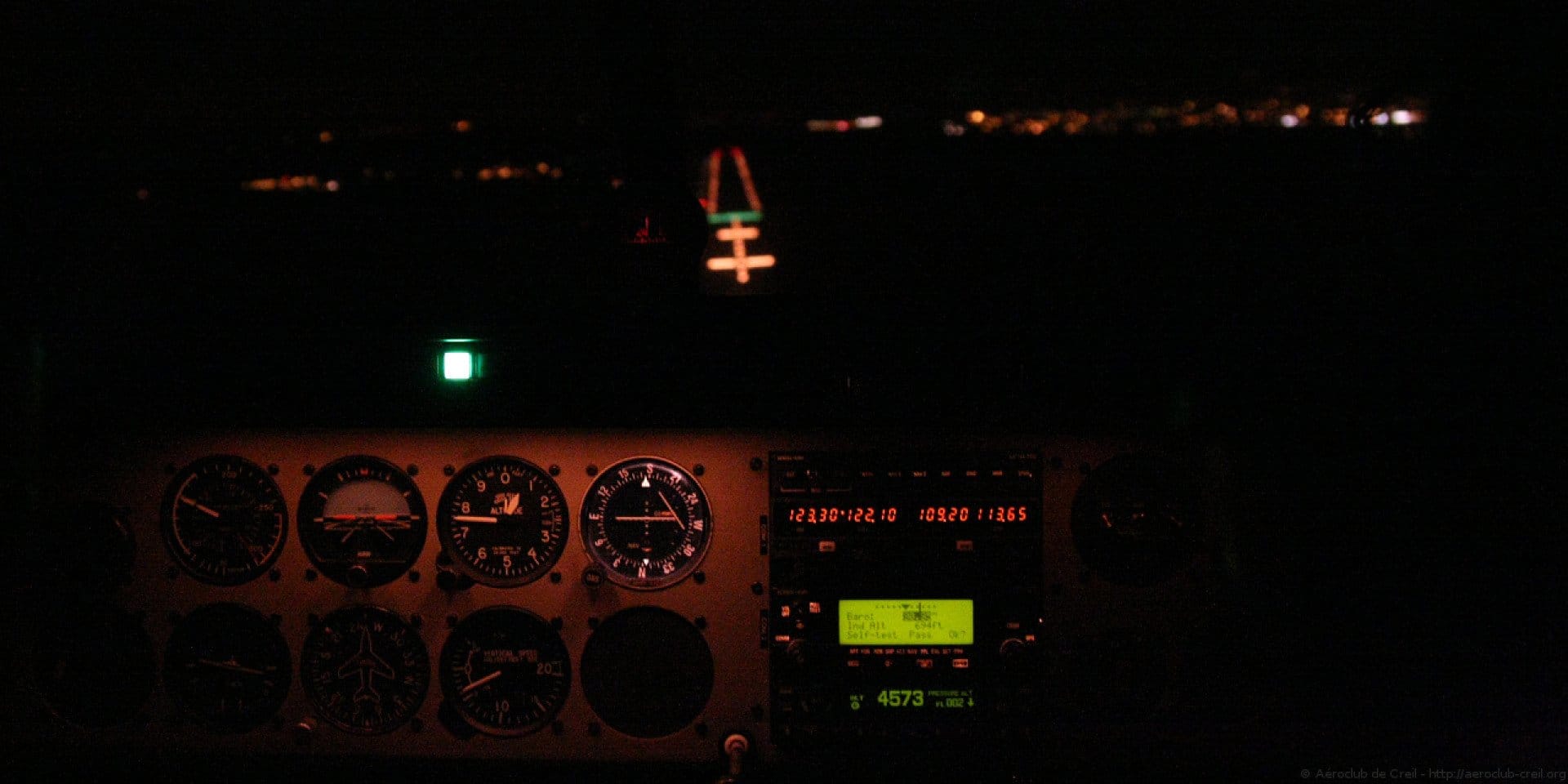 Coucher de soleil du bassin d'Arcachon depuis le ciel