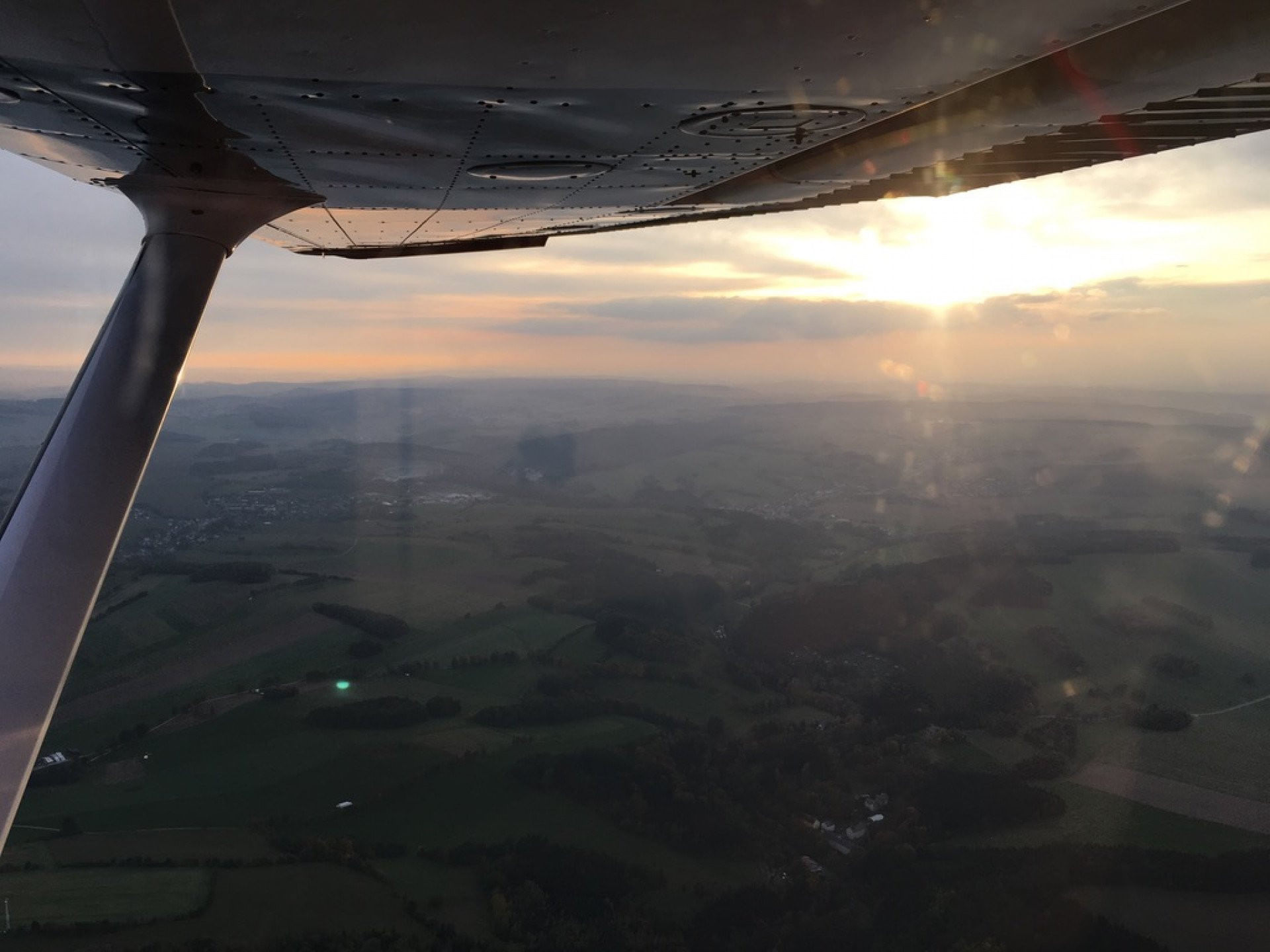 Rundflug über Augustusburg, Freiberg, Zschopautal