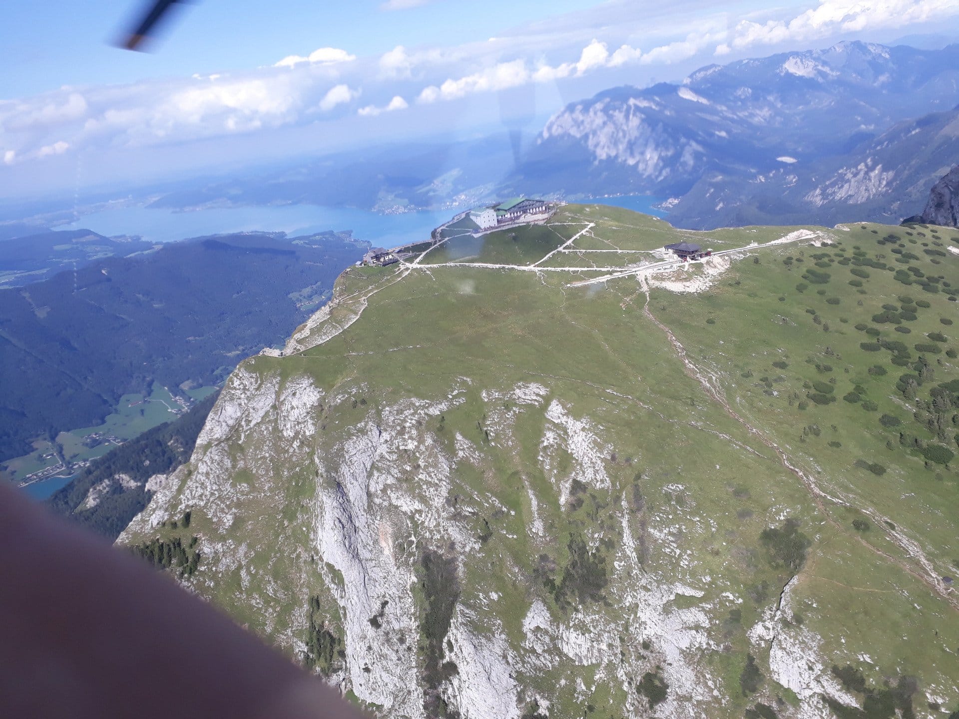 40 Minuten Rund um den Schafberg im Helikopter