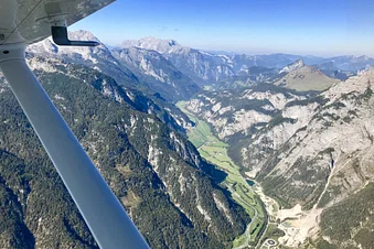 Rundflug über die Berchtesgadener Bergwelt