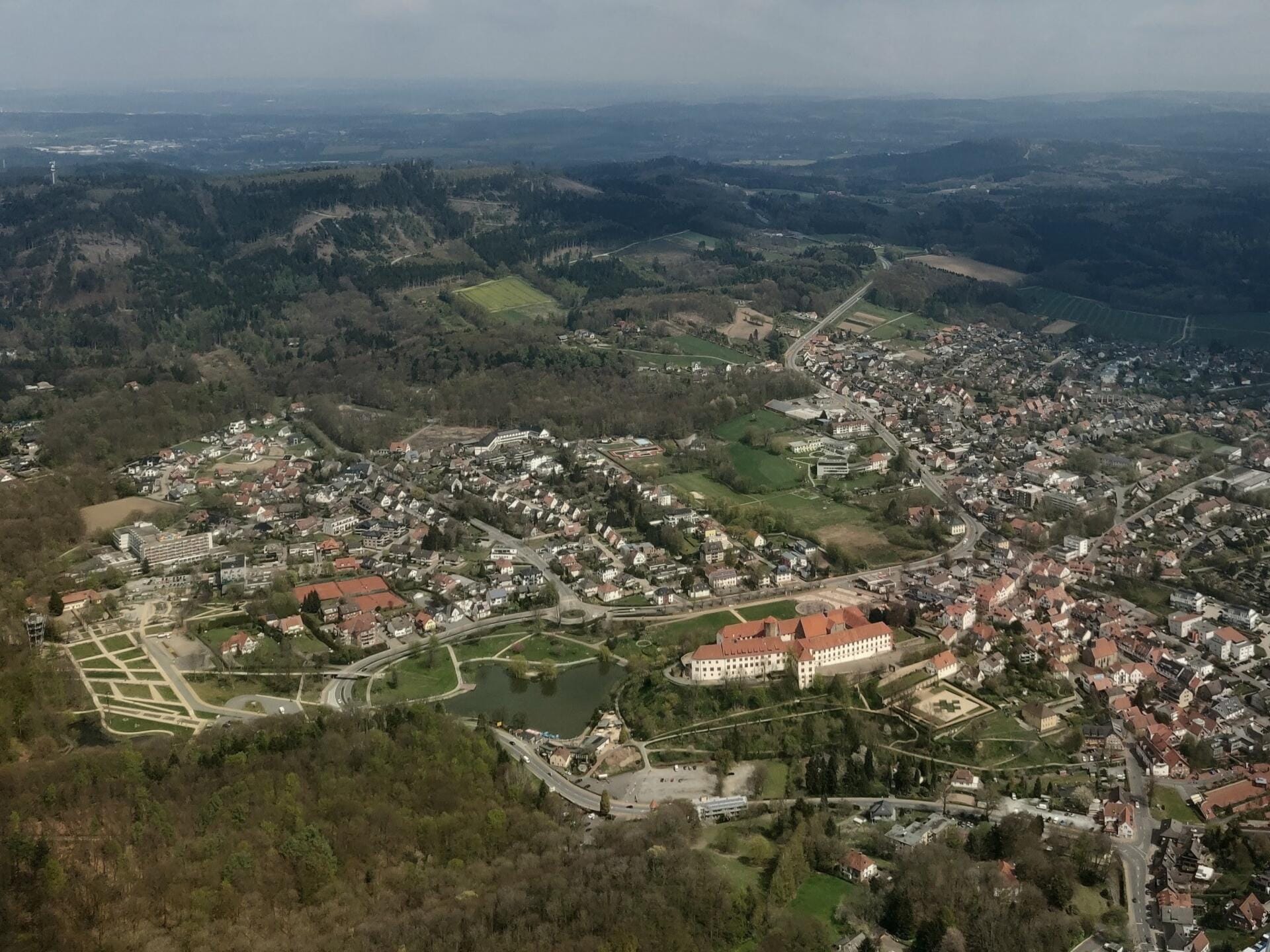 Bad Iburg aus dem Hubschrauber erleben!