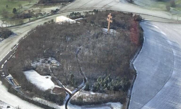 Colombey les Deux Eglises en hiver