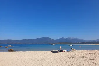 Plage à Propriano