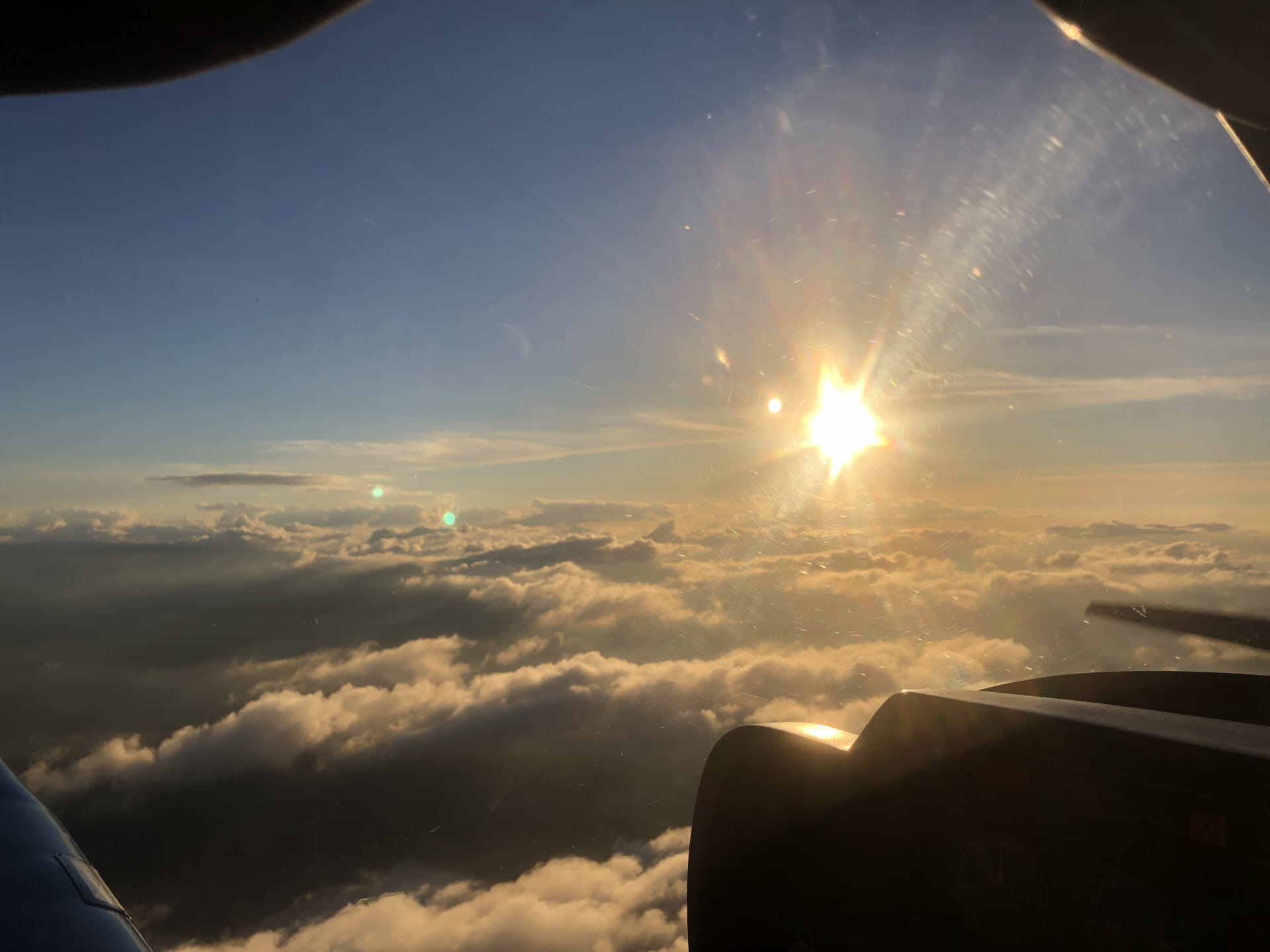 au dessus des nuages