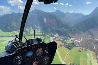 Bodensee Allgäu mit dem Heli (nur ab 3 Personen)