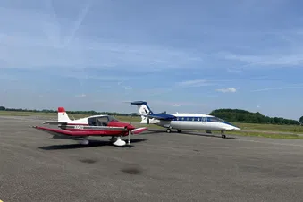 2h Rundflug: Aachen, Düsseldorf, Köln, Nürburgring Rursee