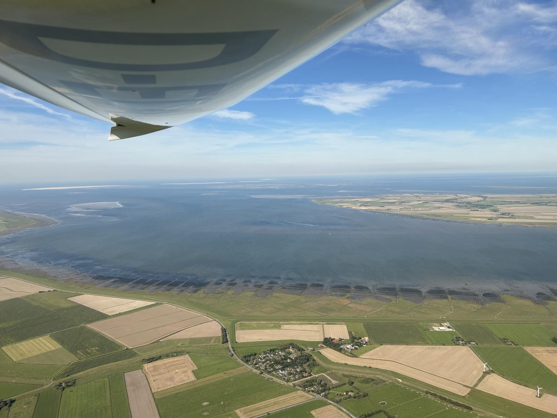 Individueller Rundflug nordfriesische Inseln und Wattenmeer