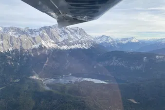 Eibsee und die Zugspitze