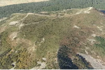 le Mont Mezenc en survol