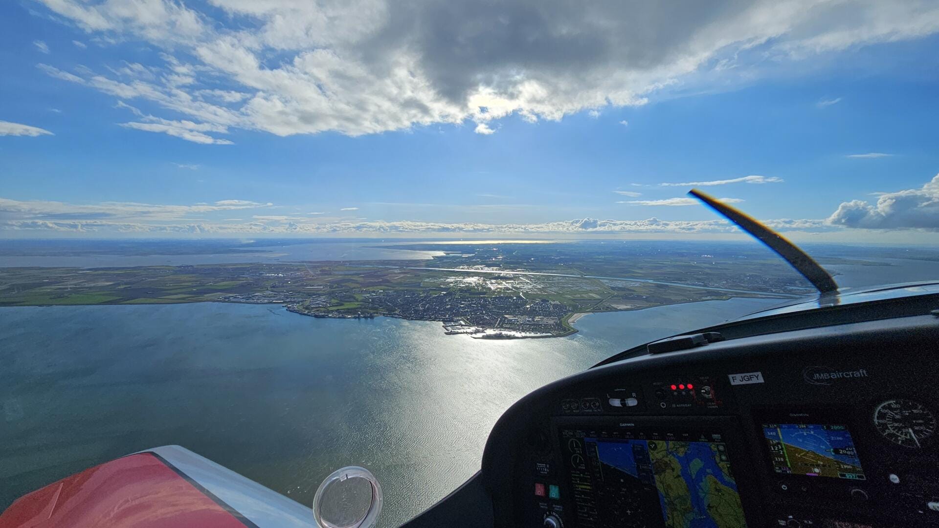 Sightseeing over Zeeland, Schelde and Port of Antwerp