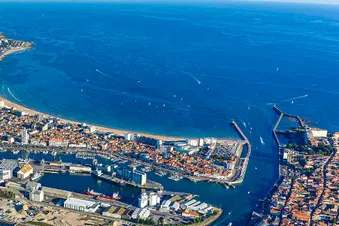 Vue des Sables-d'Olonnes