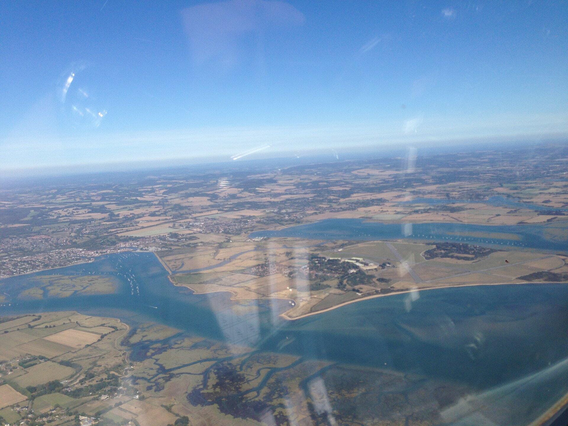 Flight to Portsmouth Lee on Solent