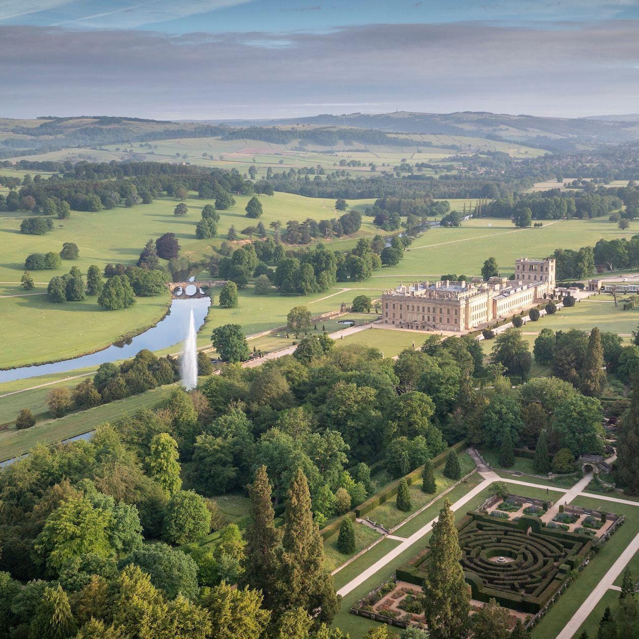 Peak District Dams, Chatsworth & Countryside Flight
