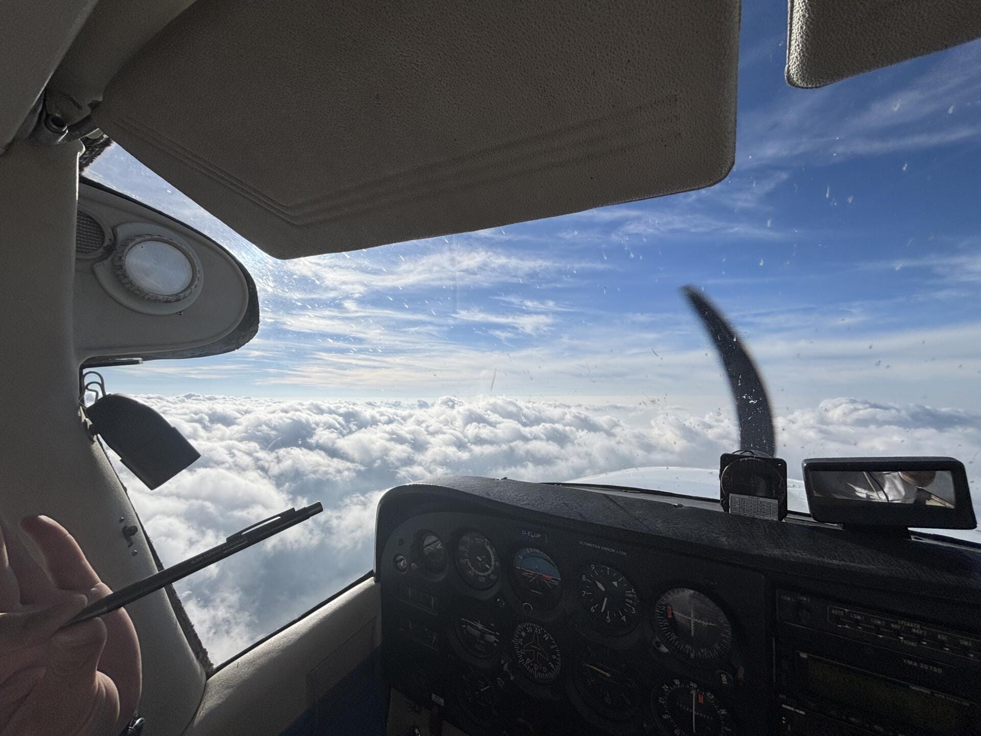 🛩️ Ganderkesee nach Frankfurt-Egelsbach 🌤️