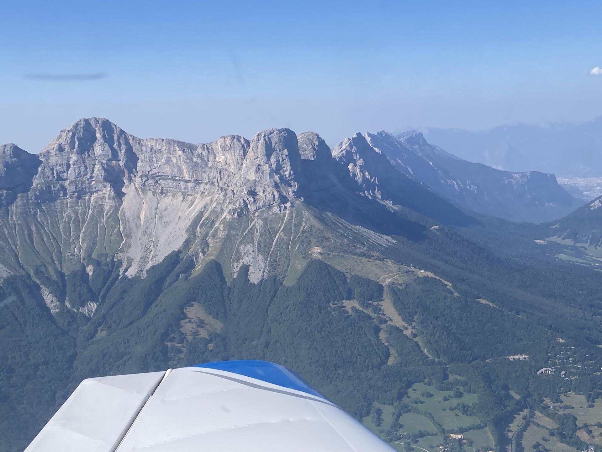 Découverte des Alpes depuis le ciel