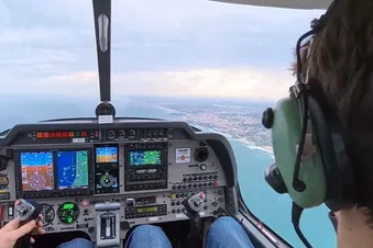 Excursion en avion privé de Pau à St Sebastien / Fontarrabie