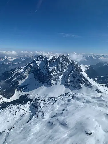 Helikopter Rundflug Klöntalersee - Elm - Limmernsee