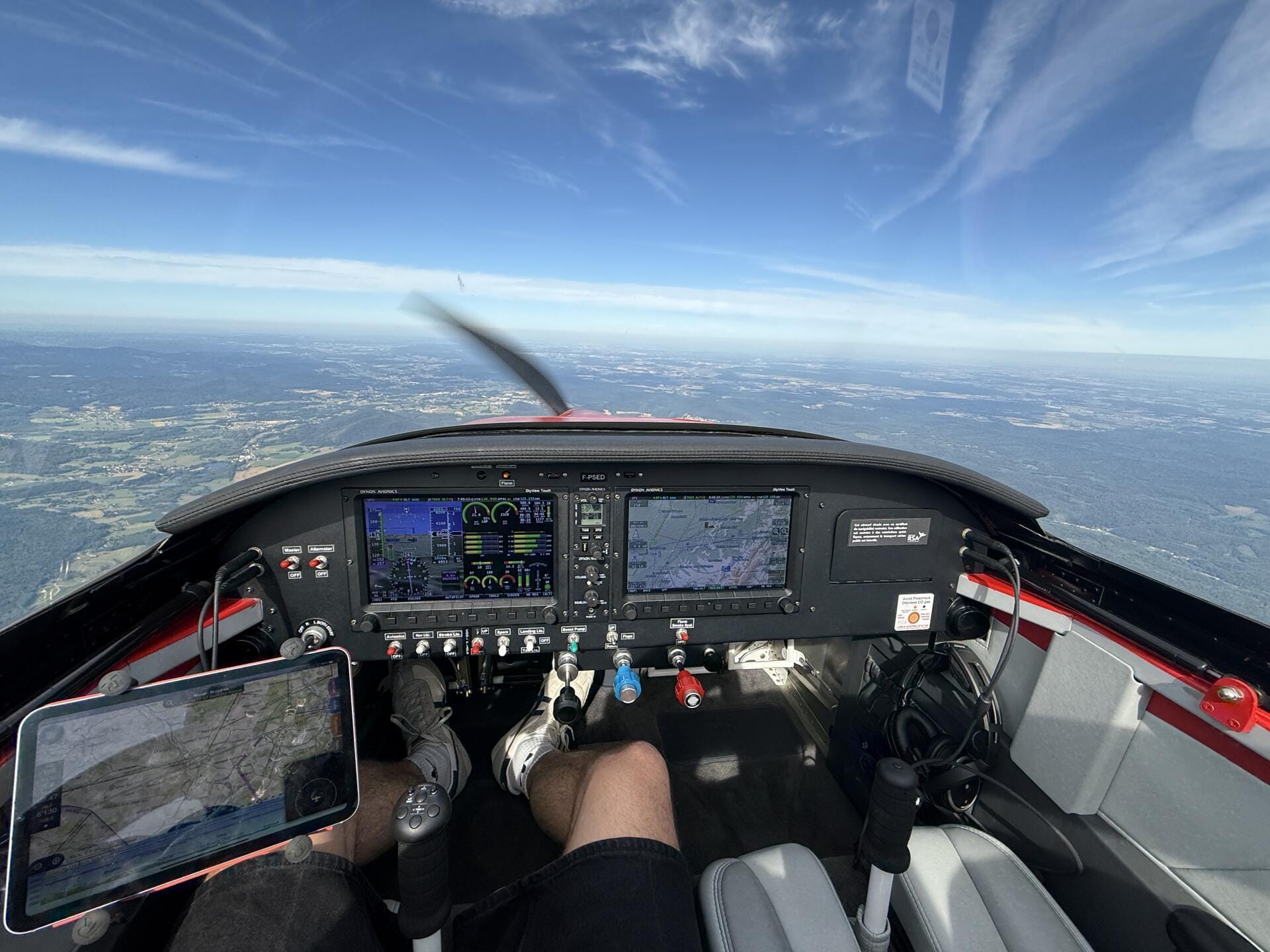 Rundflug durch die Französischen Vogesen