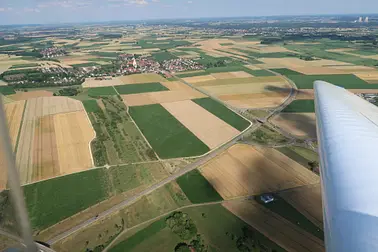 Landkreisrundflug Günzburg - Krumbach Kammeltal Mindeltal