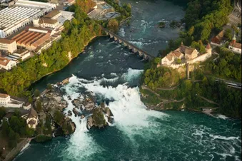 Alpenflug zum Säntis / Bodensee / Rheinfall