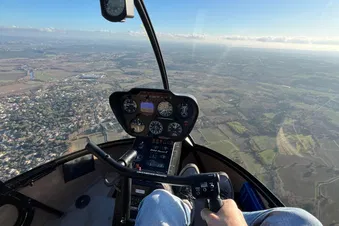 La Camargue vue du ciel