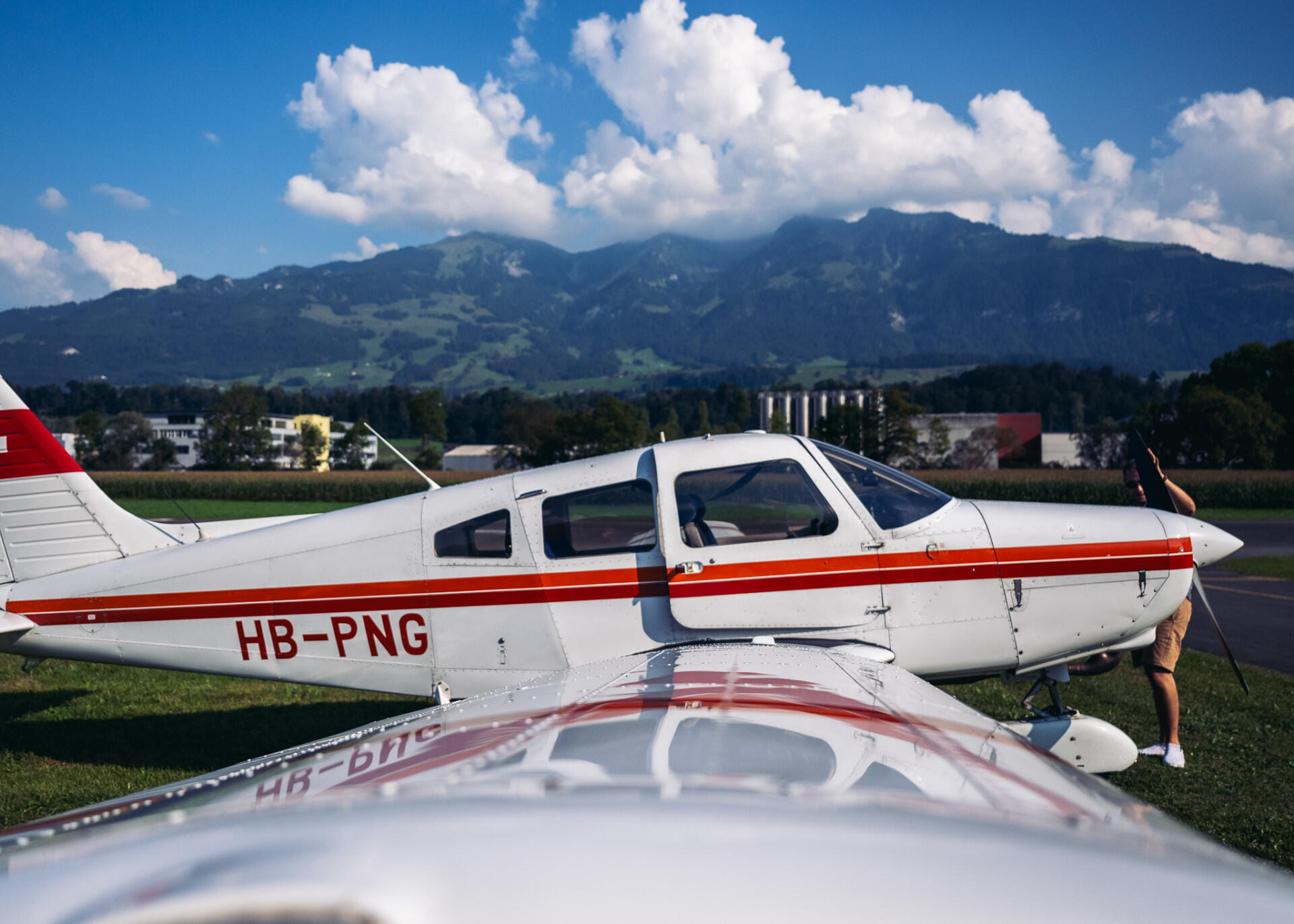 Frisch geputzt und bereit für den nächsten Rundflug!