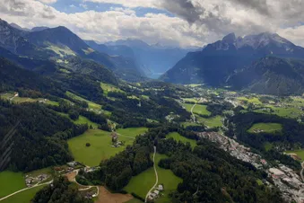 Panoramaflug um den Untersberg