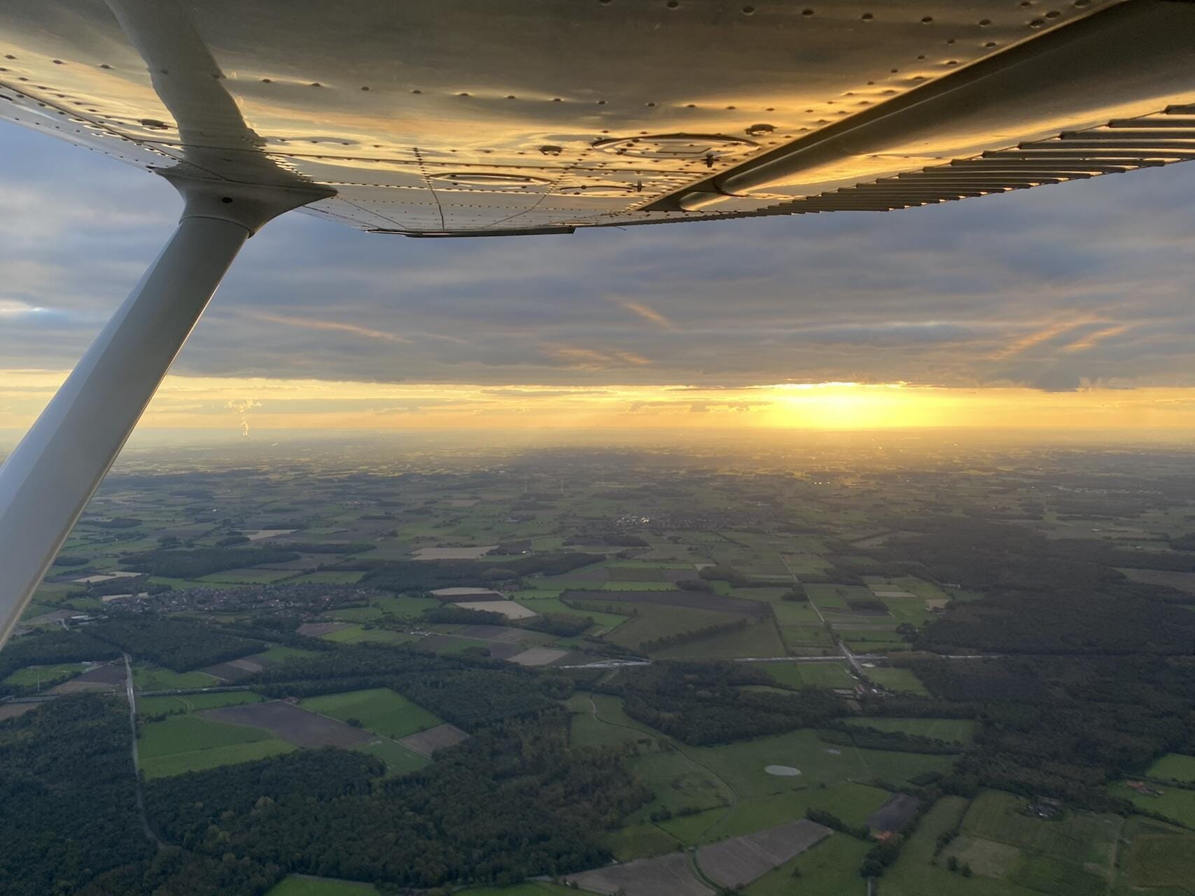 Unvergesslicher Rundflug über Münster & Umland