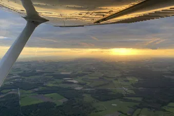 Unvergesslicher Rundflug über Münster & Umland