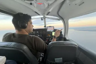 Rundflug über Rostock