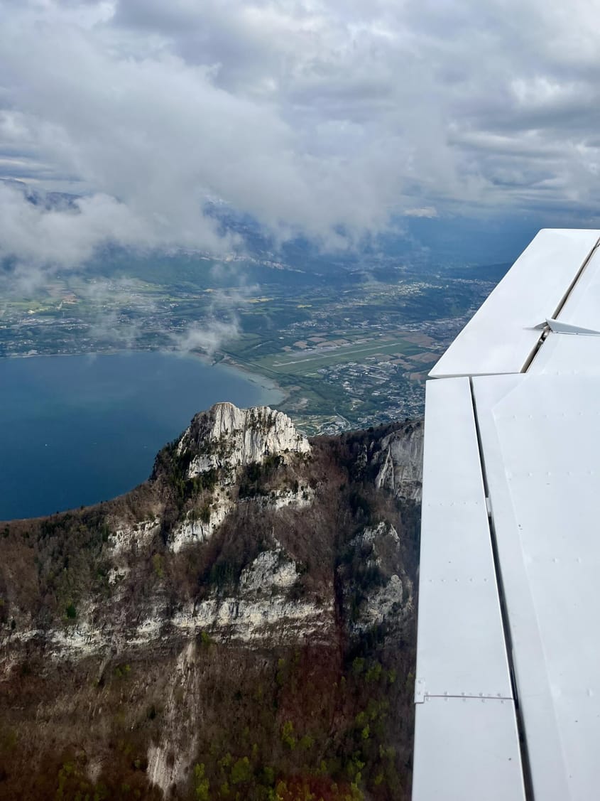 Survol des 3 Lacs : Bourget, Annecy et Aiguebelette