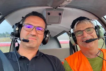 Un Passager heureux !