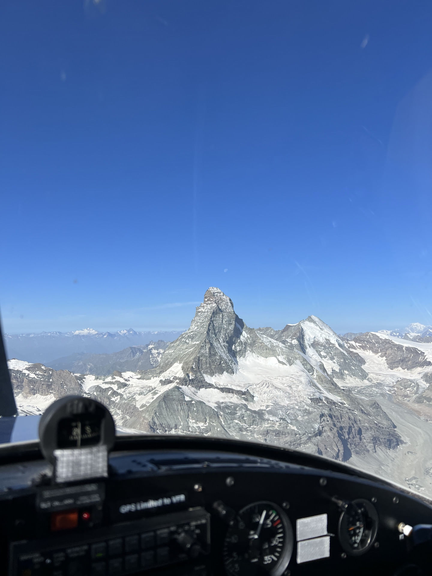Matterhorn aus der Luft