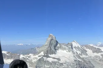 Matterhorn aus der Luft