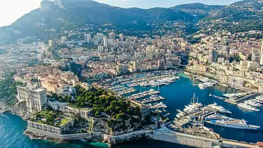 Monaco en hélicoptère - Vol privé - R44