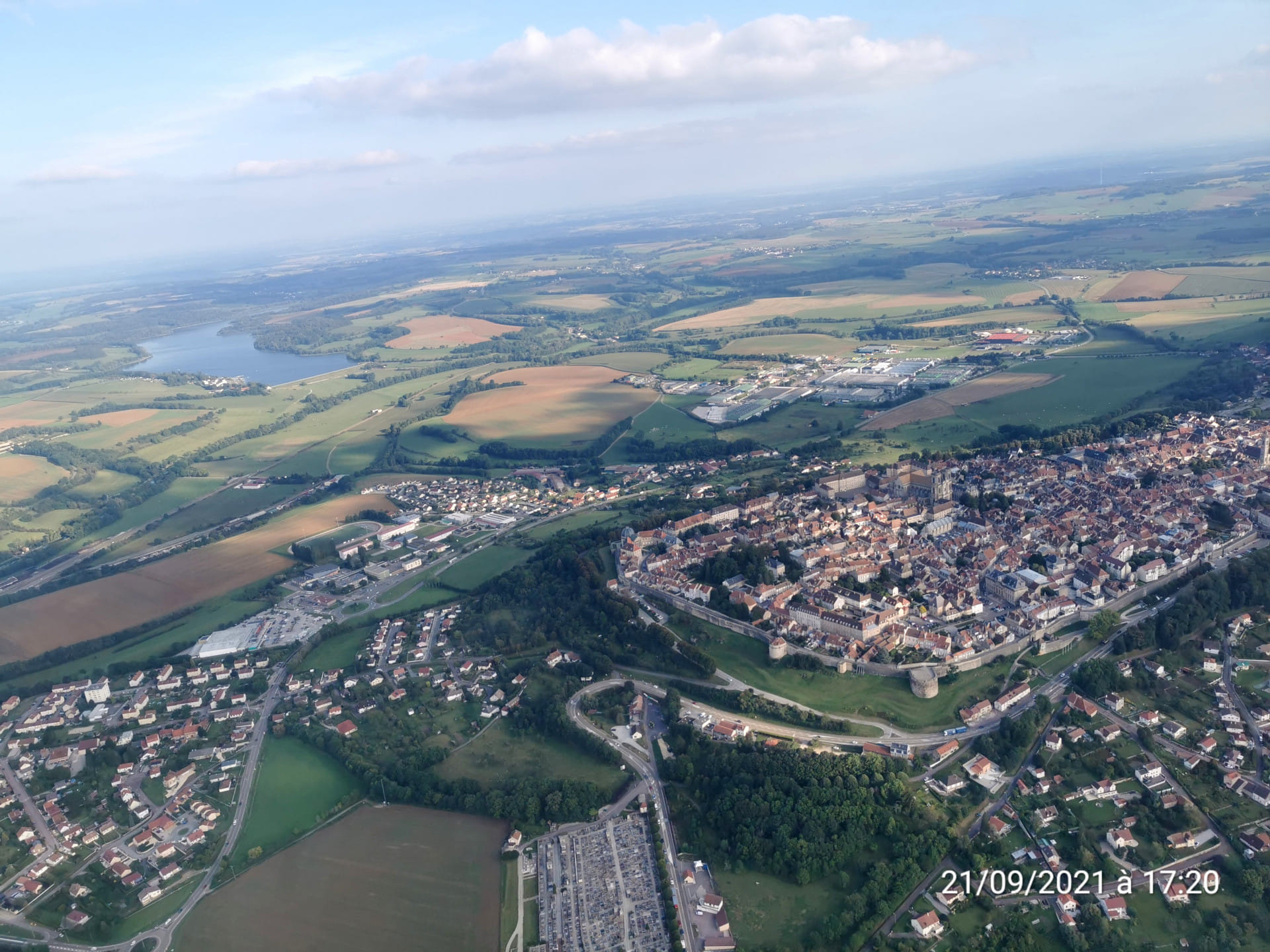 Langres et le Lac de la Liez