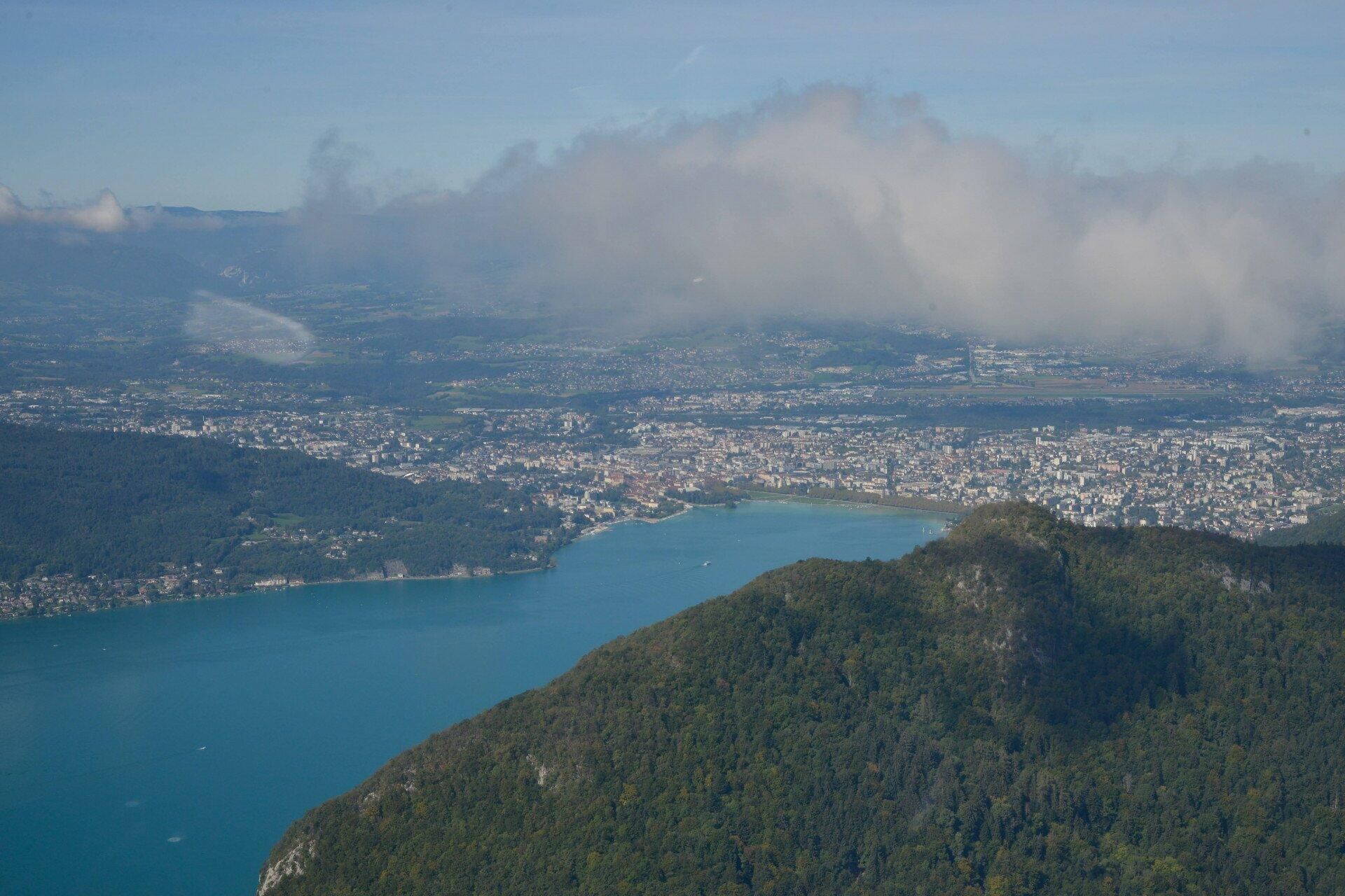 Vol au-dessus du Mont Blanc depuis Chambéry