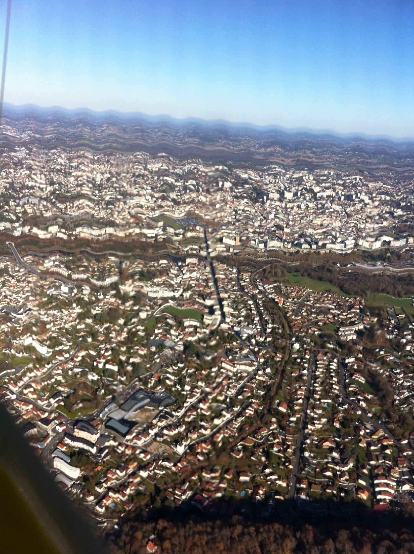 l'océan basque vu du ciel !