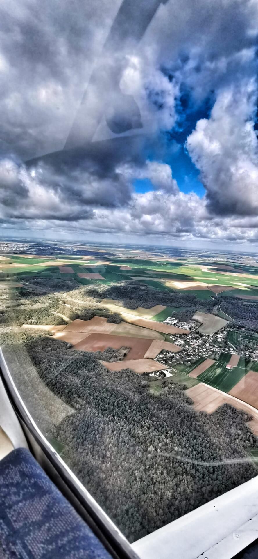 Balade Aérienne  au dessus de la Seine et Marne