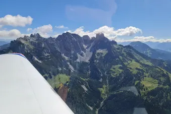 Seen + Dachstein Rundflug