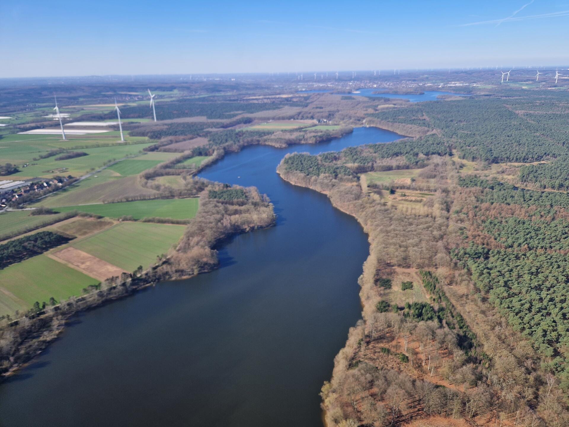 Entdecke das Münsterland mit Seen und Schlössern von oben !