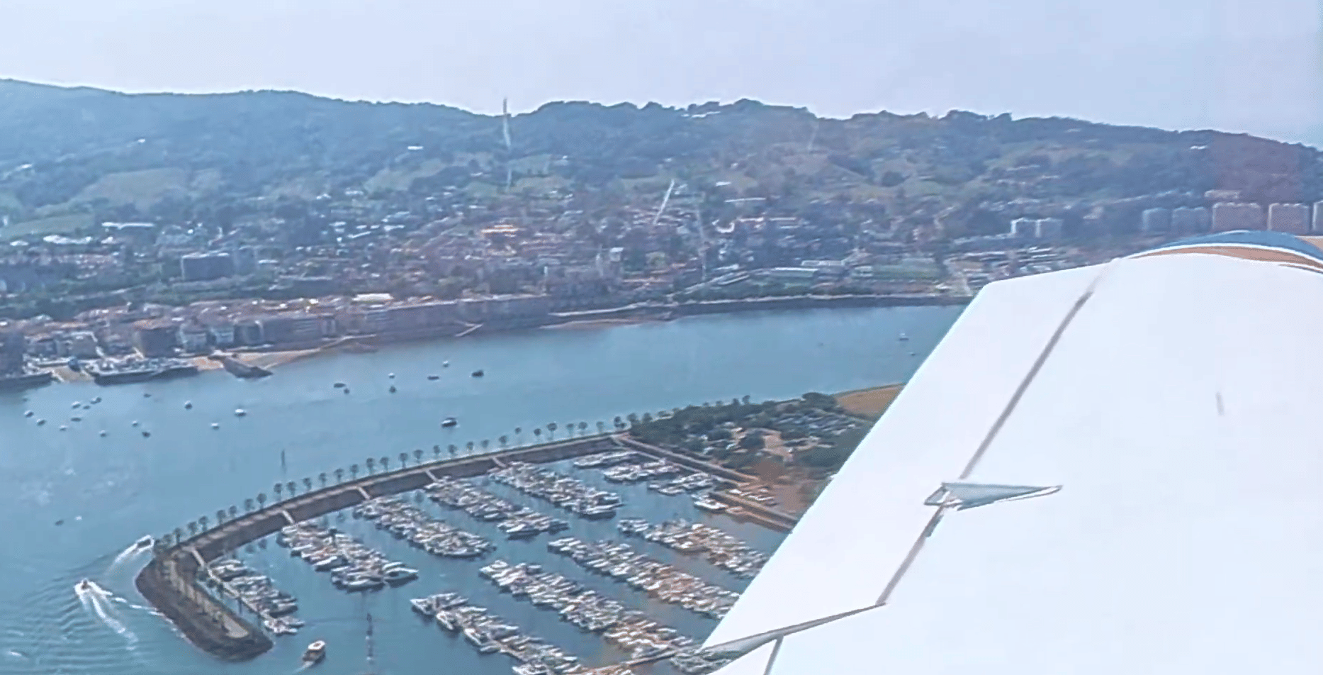 Excursion en avion privé de Pau à St Sebastien / Fontarrabie