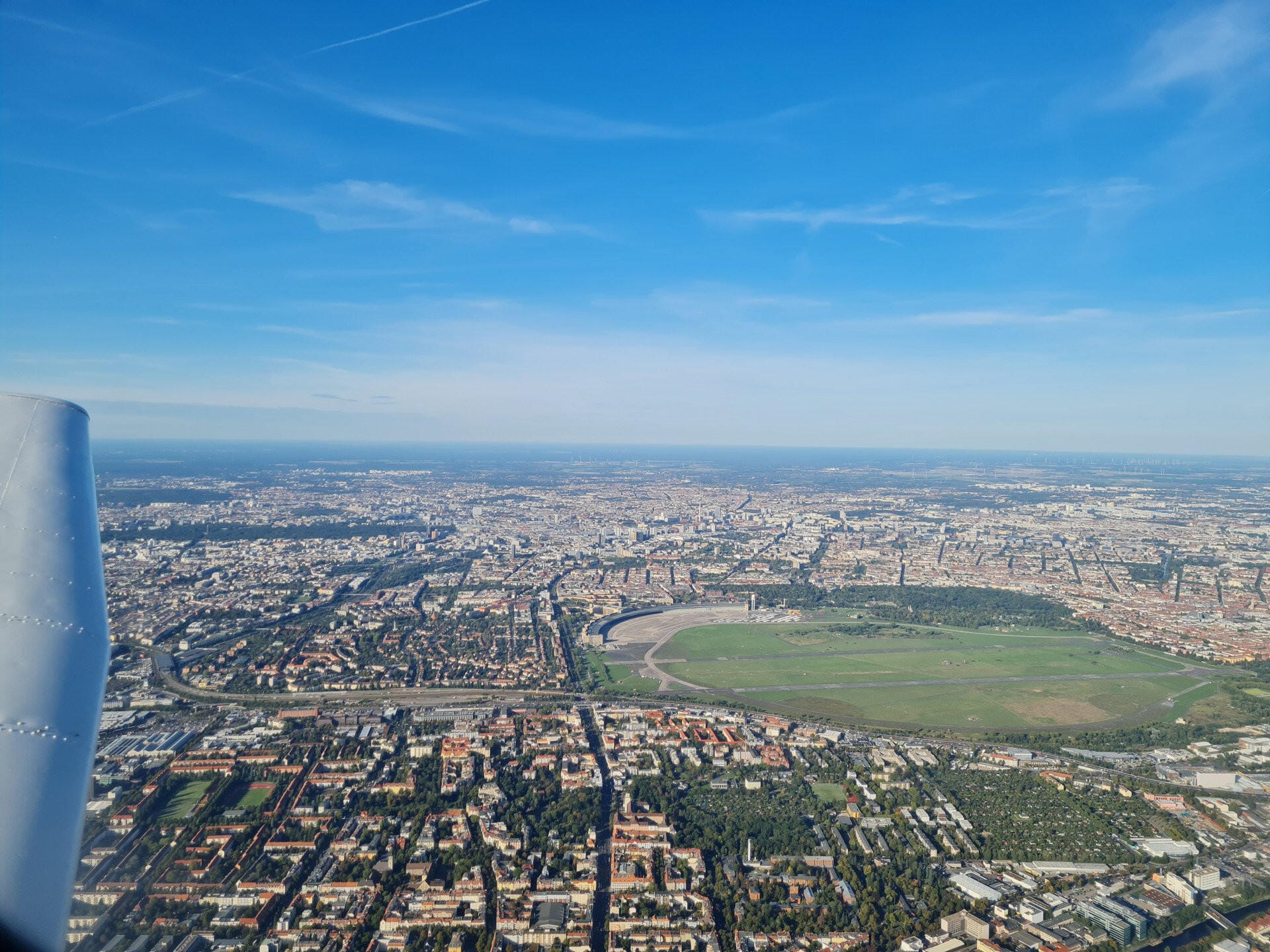 Ausflug mit der PA 28-181 über Berlin & Märkische Schweiz